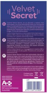 CONTROL | Control Velvet Secret Mini Estimulator - Afbeelding 2