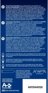 CONTROL CONDOMS | Control Nature Easy Way 10 Units - Afbeelding 2