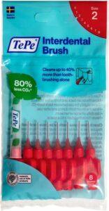 TePe Interdentale Ragers Original 0,5 mm Rood zakje à 8 stuks - Afbeelding 4