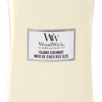 WoodWick Hourglass Large Geurkaars - Island Coconut