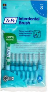 TePe Interdentale Ragers Original 0,6 mm Blauw zakje à 8 stuks - Afbeelding 4