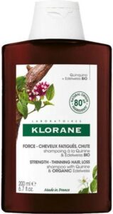 Klorane Fortifying Shampoo With Quinine And Edelweiss Bio 400ml - Afbeelding 3