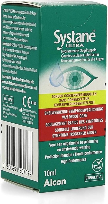 444x840-14 Alcon Systane Ultra Gotas Oftalmicas Lubricantes 10ml - Afbeelding 1