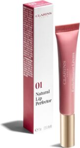 Clarins Instant Light Natural Lip Perfector 12 ml - 01 Rose Shimmer - Afbeelding 5