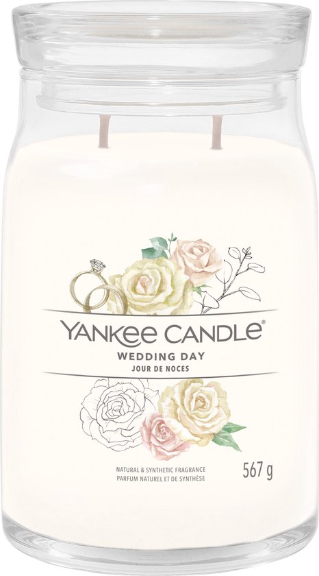 466x840-117 Yankee Candle - Wedding Day Signature Large Jar - Afbeelding 1