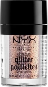 NYX Professional Makeup Metallic Glitter - Goldstone - Glitter - 2,5 gr - Afbeelding 8