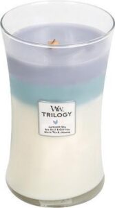 WoodWick Hourglass Large Trilogy Geurkaars - Calmin Retreat - Afbeelding 3