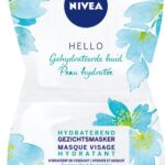 NIVEA Pure & Natural Intensief Hydraterend Masker - 2 x 7,5 ml - Gezichtsmasker