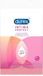 Durex Intima Protect Intimate Wipes 2in1