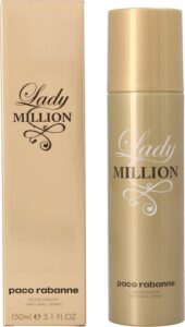 Paco Rabanne Lady Million Deodorant Spray 150 ml for Women - Afbeelding 4
