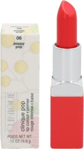 Clinique Lip Make up Clinique Pop Lip Colour   Primer Lipstick 06 Poppy Pop 3 9gr - Afbeelding 5