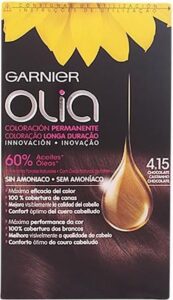 Olia Permanent Color By Garnier #4.15-chocolate-4-pcs - Afbeelding 2