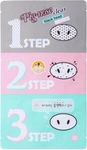 Gezichtsmasker Peel Off Holika Holika Pig-nose Clear Black Head 3 Step - Afbeelding 4