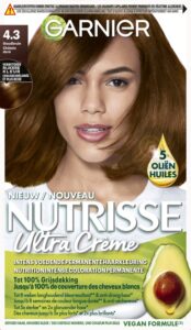 Garnier Nutrisse Ultra Crème Goud Middenbruin 4.3 - Permanente Haarkleuring
