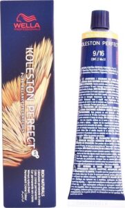 Permanente Kleur Wella Koleston Perfect Nº 9.16 (60 ml)