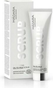 MÁDARA Oil-To-Milk Scrub 60ml - exfoliant – verwijdert dode huidcellen - Afbeelding 4