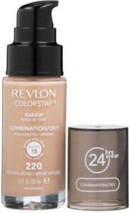 Revlon Colorstay Foundation With Pump - 220 Natural Beige (Oily Skin) - Afbeelding 6
