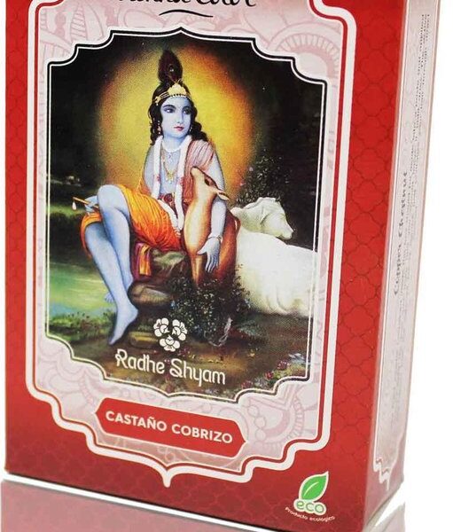 Henna Radhe Castaño Cobrizo Polvo 100g