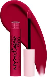 Nyx Professional Makeup Lip Lingerie Xxl Matte Liquid Lipstick   Stamina   Lxxl21 Lipstick - Afbeelding 4