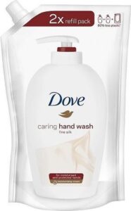 Dove Zeep Fine Silk Beauty Cream Navulling 500ml - Afbeelding 2