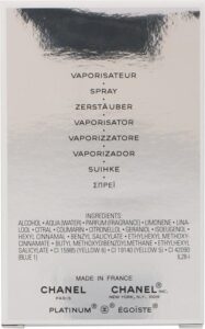 Chanel Platinum ÃƒÆ’Ã†â€™ÃƒÂ¢Ã¢â€šÂ¬Ã‚Â°goÃƒÆ’Ã†â€™Ãƒâ€šÃ‚Â¯ste 50 ml - Eau de Toilette - Herenparfum - Afbeelding 3