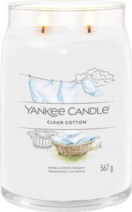 Yankee Candle - Clean Cotton Signature Large Jar - Afbeelding 2