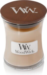 Woodwick White Honey Mini Candle - Geurkaars - Afbeelding 3