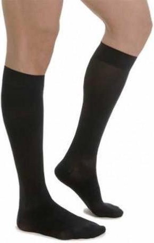 533x840-12 Calcetan Negro Talla Extra Grande Medilast - Afbeelding 1