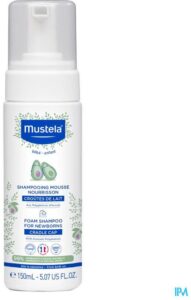Mustela Foam Shampoo For Newborns - Afbeelding 3