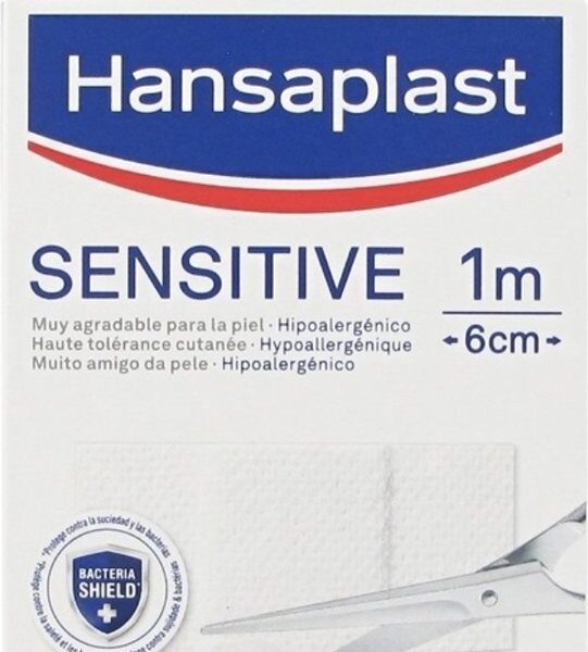 HANSAPLAST 10 gevoelige strips - 1 mx 6 cm
