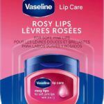 Vaseline lip care - rosy lips therapie - lip balsem 7 g - handig pocket potje - afsluitbaar 3 x 1.5 cm - lippenbalsem -l