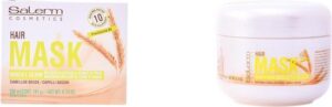 Voedend Haarmasker Wheat Germ Salerm (200 ml)