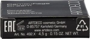 Artdeco - Camouflage Cream 4,5 g 18 Natural Apricot - - Afbeelding 4