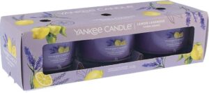 Yankee Candle Filled Votive 3-pack - Lemon Lavender - Afbeelding 4