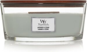 WoodWick Lavender & Cedar Ellipse Candle