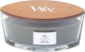 WoodWick Heartwick Flame Ellipse Geurkaars - Frasier Fir - Afbeelding 4