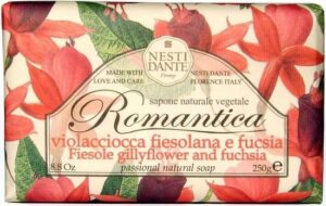Nesti Dante Romantica Gillyflower & Fuchsia Zeep 250 gr - Afbeelding 2