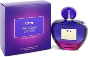 Damesparfum Antonio Banderas EDT Her Secret Desire 80 ml - Afbeelding 4