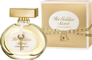 Her Golden Secret by Antonio Banderas 80 ml - Eau De Toilette Spray - Afbeelding 3