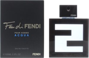 Fan di Fendi Homme Acqua Eau de Toilette Spray 100ml - Afbeelding 3