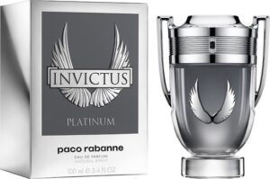 Paco Rabanne Invictus Platinum - 100 ml - eau de parfum spray - herenparfum - Afbeelding 2