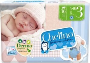 Wegwerpluiers Chelino Fashion & Love Junior (36 uds) (Gerececonditioneerd A+)