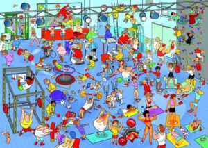 That's life 1000pcs The Gym - Afbeelding 2