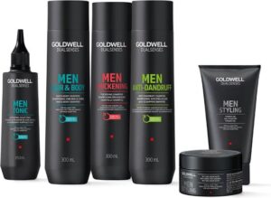 Sampon pentru par si corp Goldwell Dualsenses Men  Toate tipurile de par  1000ml - Afbeelding 4