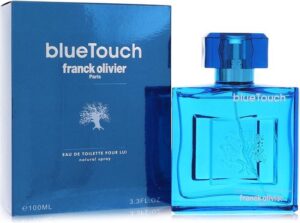 Blue Touch by Franck Olivier 100 ml - Eau De Toilette Spray