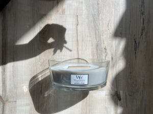 WoodWick Lavender & Cedar Ellipse Candle - Afbeelding 3