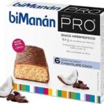 Bimanán Be Fit Barritas #choco-coco 6 Pcs