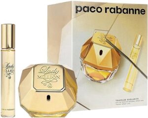 Paco Rabanne Lady Million Giftset 80 ml Eau de Parfum Spray + 20 ml Eau de Parfum Tasspray - Damesparfum - Afbeelding 2