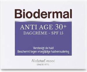 Biodermal Anti Age 30+ - Dagcrème tegen huidveroudering - SPF15 - 50ml - Afbeelding 3