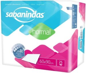 Sabanindas Matrasbeschermers Normaal, 60 x 90 cm - 25 stuks